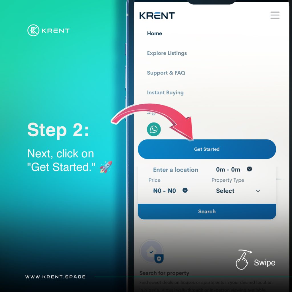 How to sign up on krent