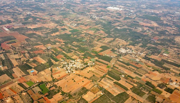 Nigeria land mass